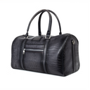 SHELBY CROCC PRINT DUFFLE BAG
