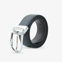 WESLEY REVERSIBLE BELT ONYX BLACK / CHOCO BROWN