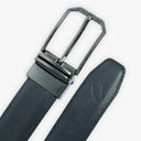 GEORGE PLAIN LEATHER BELT BLACK