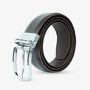 GEORGE PLAIN LEATHER BELT BROWN