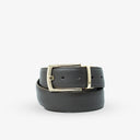 FINN SAFFIYANO PRINT LEATHER BELT BROWN