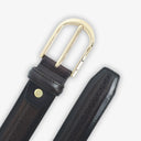 GLENNS STRIPED BROGUE PROFILE BELT