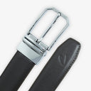 GEORGE PLAIN LEATHER BELT BROWN