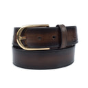 SPECTOR WOODEN TEXTURED FLAT BELT