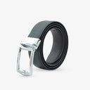 ADRIAN REVERSIBLE BELT ONYX BLACK / CHOCO BROWN